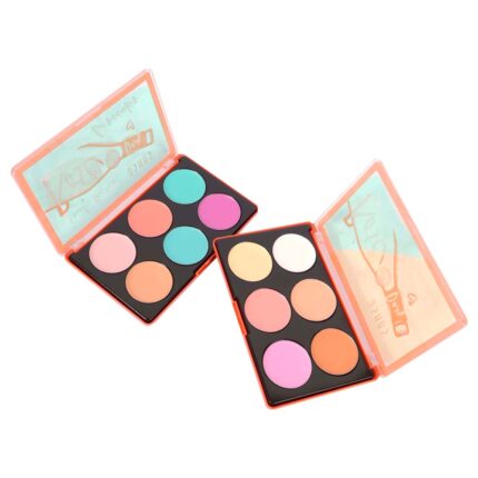 paleta de rubores profesional