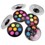 paleta de delineadores neón profesionales