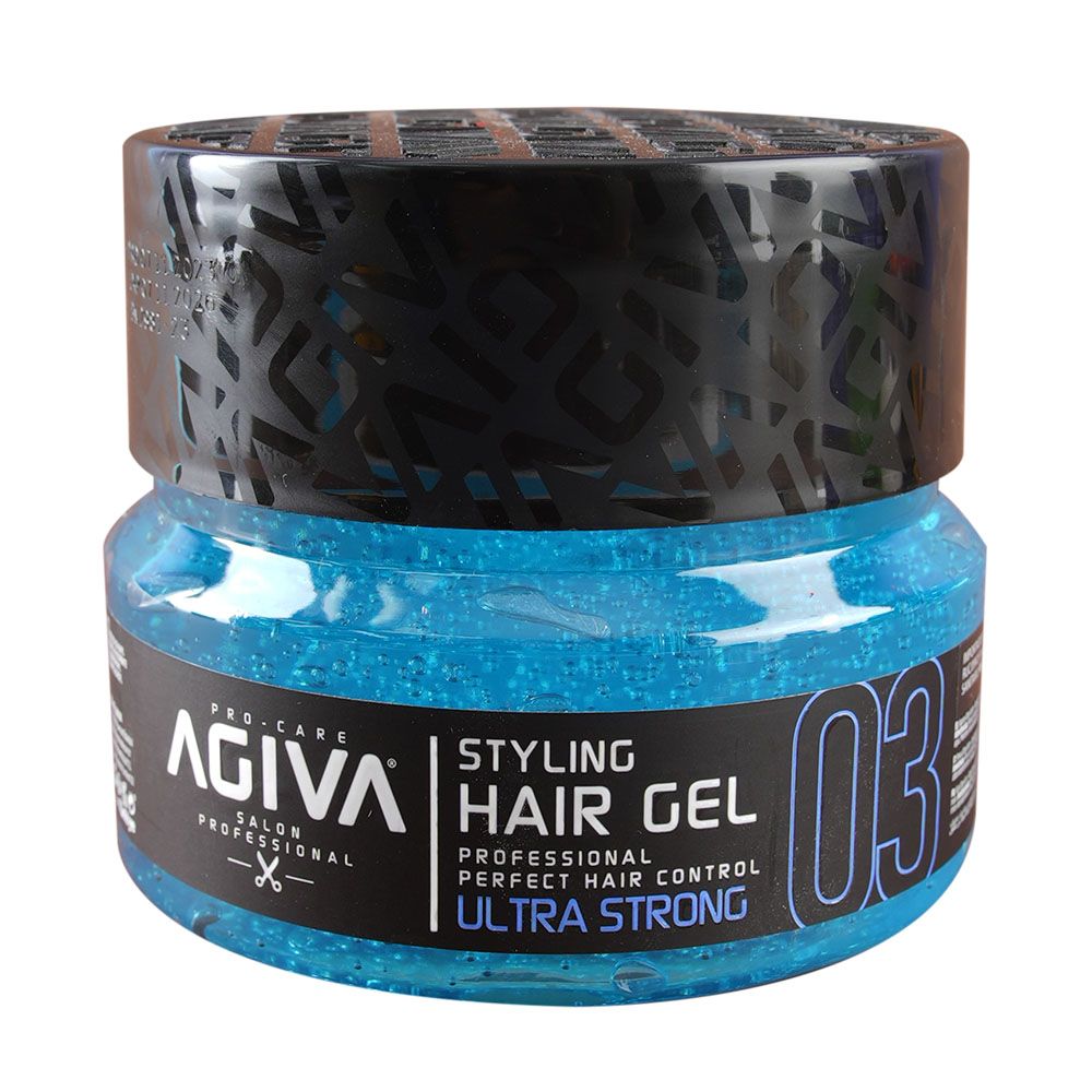 Gel para peinar Ultra Strong - Agiva 700ML gel fijador de alta sujeción