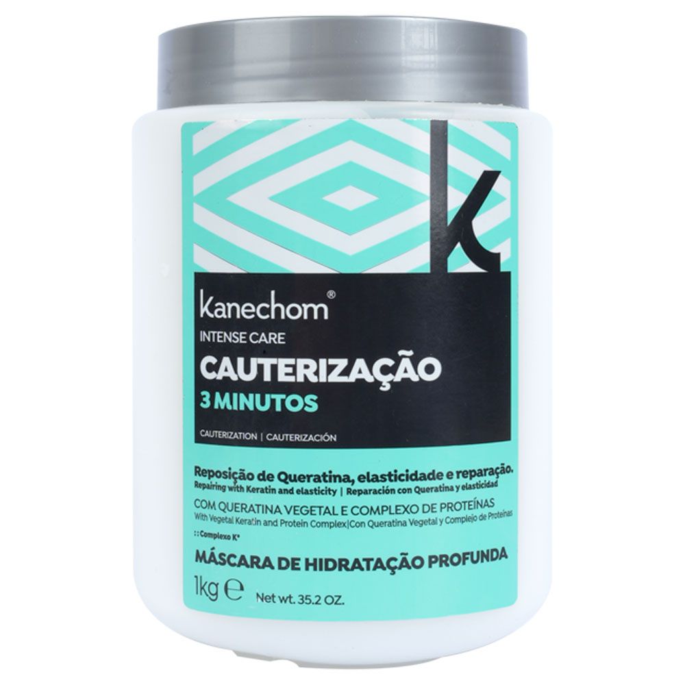 Mascarilla de cauterización 3 seg - Kanechom 1kg mascarilla de cauterización capilar profesional