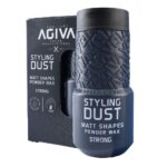 cera en polvo para cabello fijación fuerte