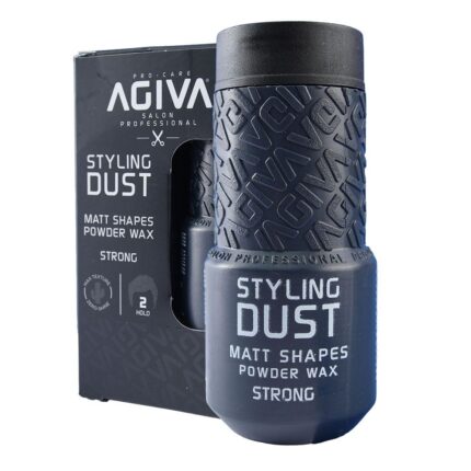 cera en polvo para cabello fijación fuerte