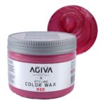 cera de color rojo para cabello