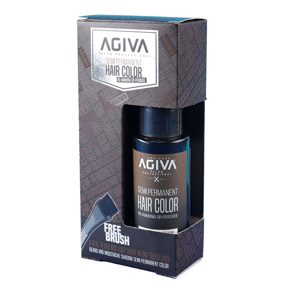 Hair Color Semi-Permanente café 125ml - Agiva tinte semipermanente café