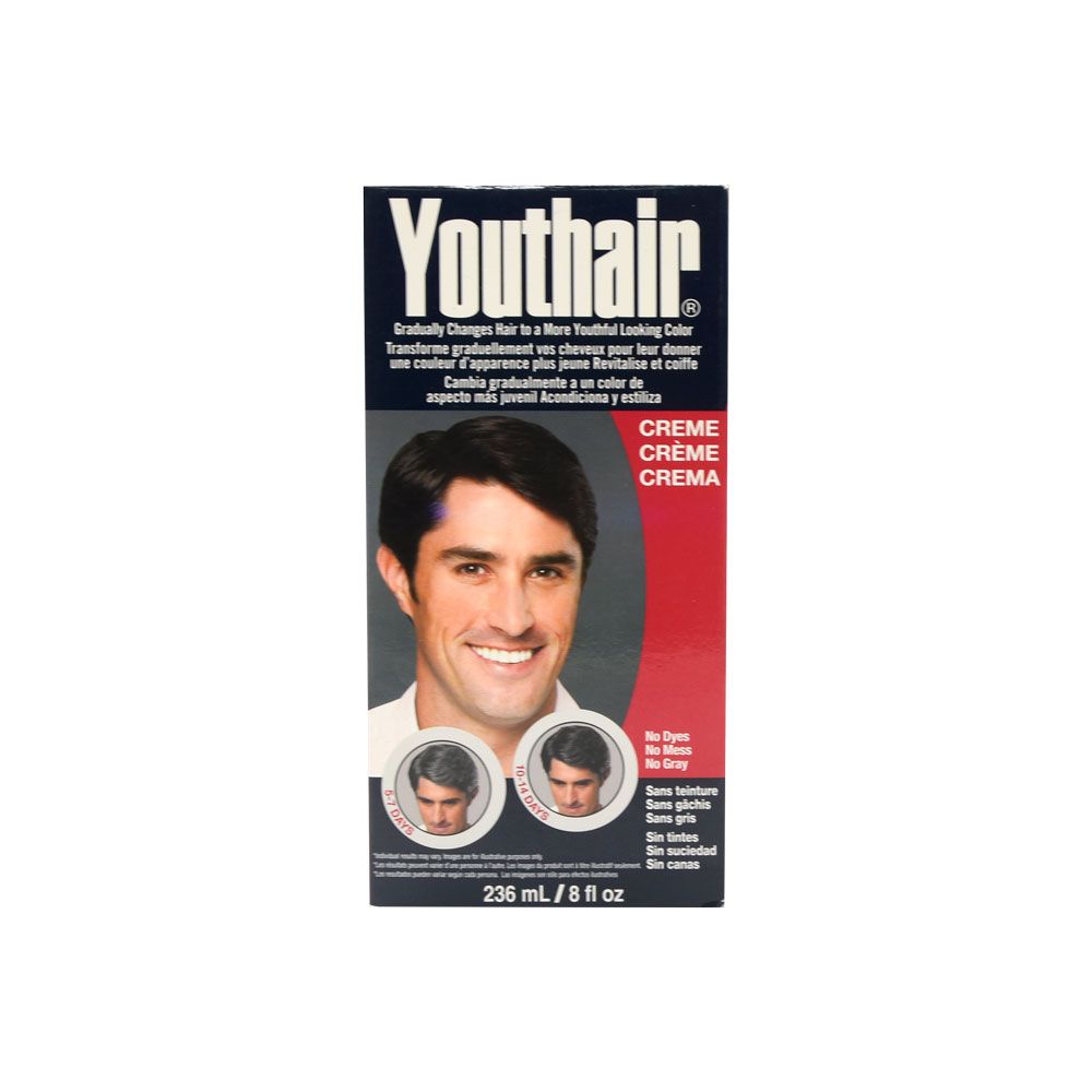 YOUTHAIR ACONDICIONADOR EN CREMA ELIMINA CANAS tratamiento capilar para canas sin tintes