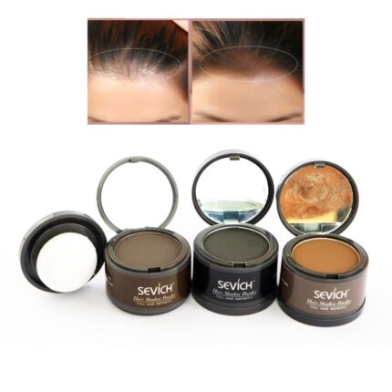 polvo corrector capilar para pelo fino