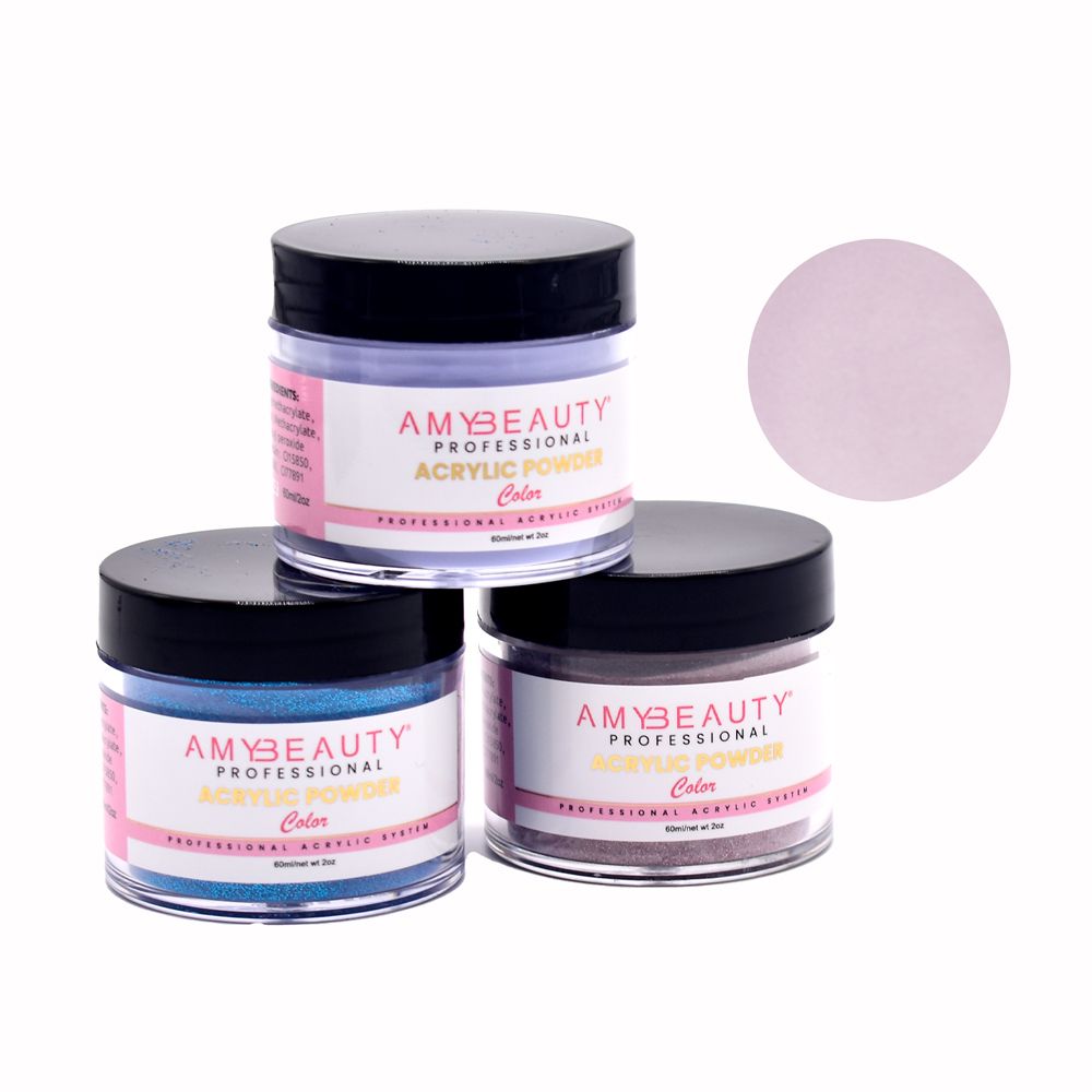 Polvo Acrílico 60g - Amybeauty polvo acrílico para uñas profesional