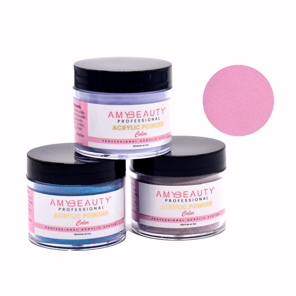 Polvo Acrílico 60g - Amybeauty polvo acrílico para uñas profesional