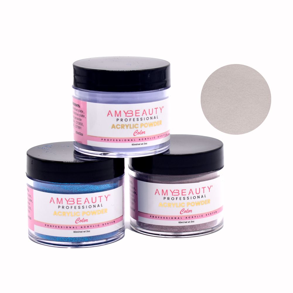 Polvo Acrílico 60g - Amybeauty polvo acrílico para uñas profesional