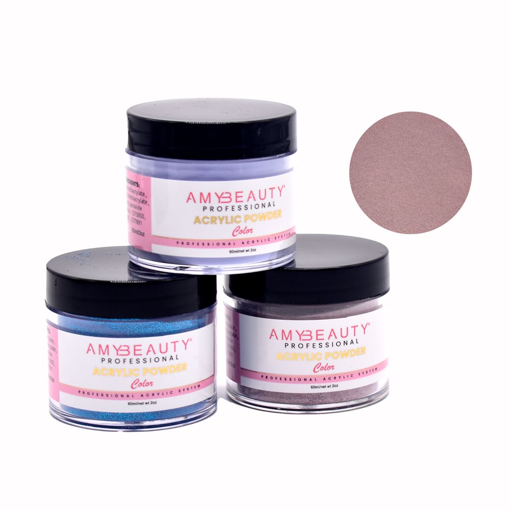 Polvo Acrílico 60g - Amybeauty polvo acrílico para uñas profesional