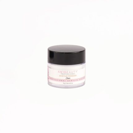 polvo acrílico transparente para uñas