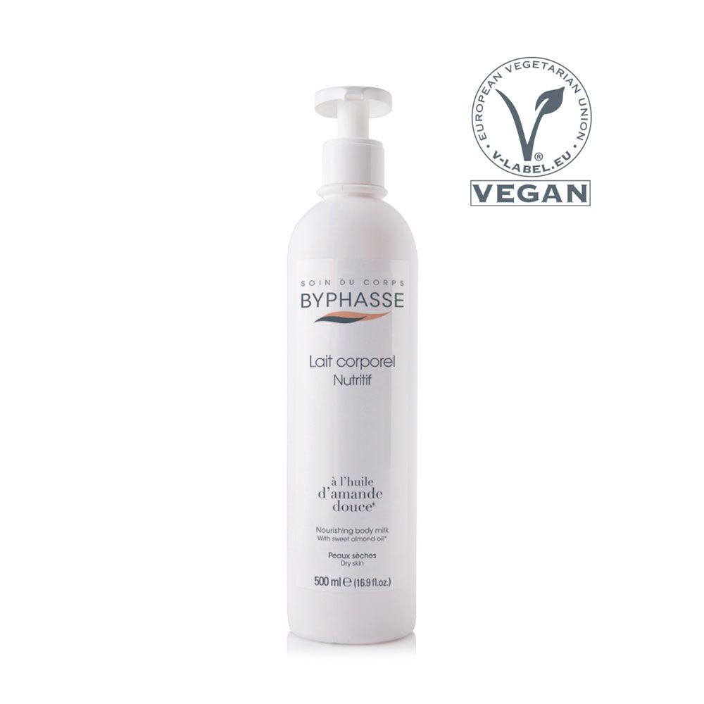 LECHE CORPORAL NUTRITIVA ACEITE DE ALMENDRA - BYPHASSE leche corporal nutritiva aceite de almendra