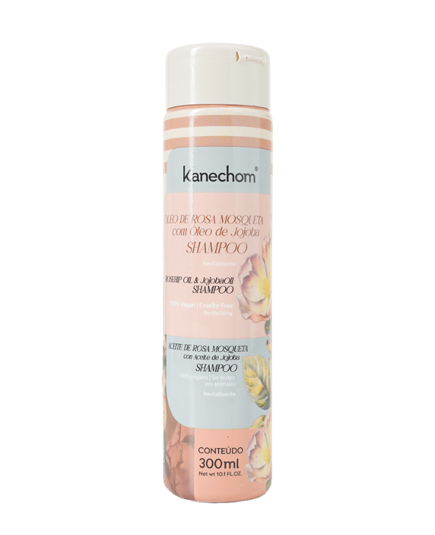 Shampoo Óleo de Rosa Mosqueta y Jojoba Kanechom shampoo reparador con rosa mosqueta y jojoba