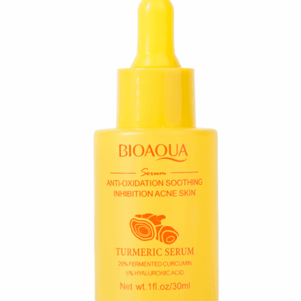 sérum facial de cúrcuma antiedad