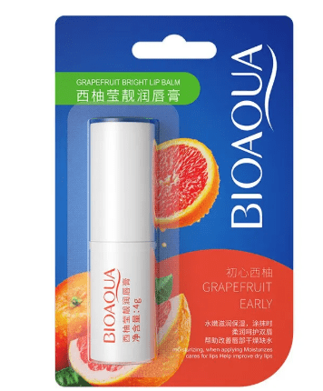 bálsamo labial hidratante con pomelo