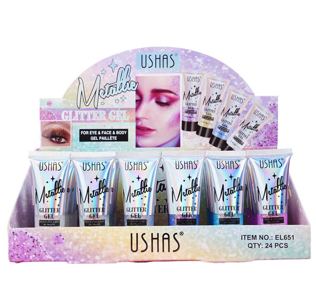Glitter girl - Ushas purpurina para ojos profesional