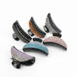 pinzas para cabello con pedrería