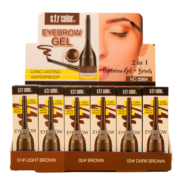 GEL DE CEJAS - S.F.R COLOR gel fijador de cejas profesional