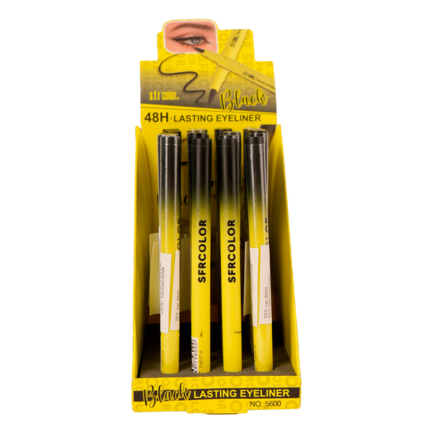 delineador líquido negro profesional