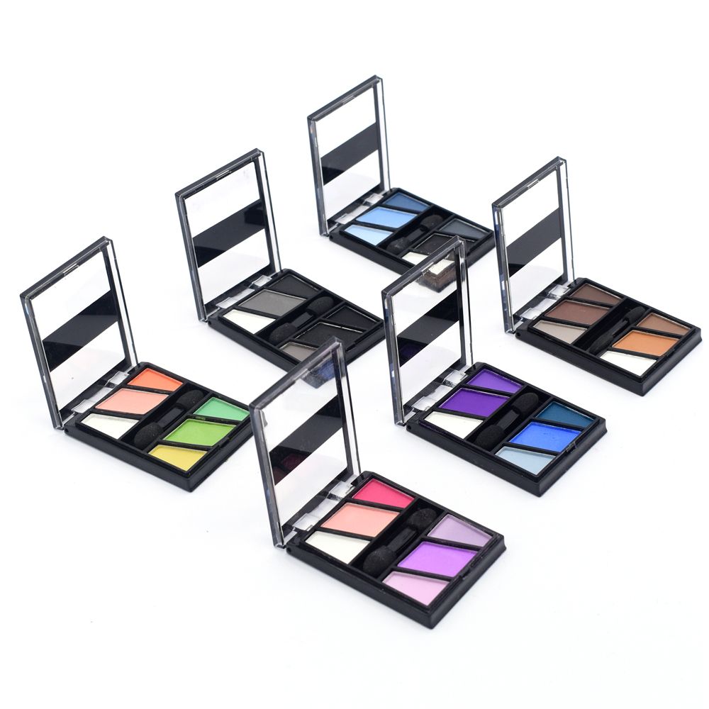 paleta de sombras de 6 colores