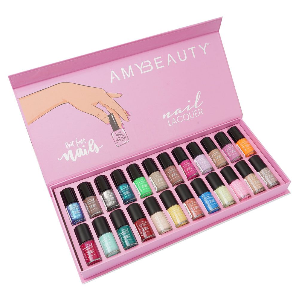 ESMALTE NAIL LACQUER Secado rápido - AMY BEAUTY esmalte de uñas secado rápido