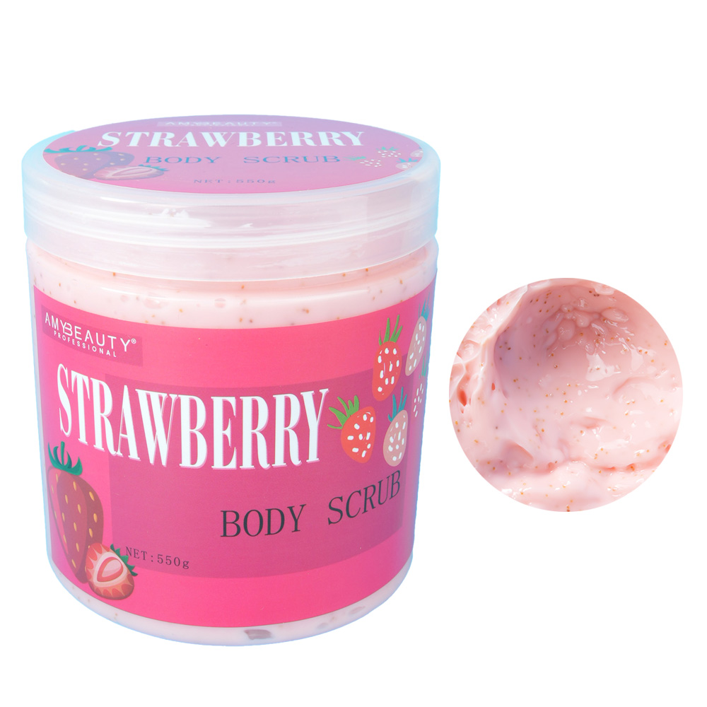 Exfoliante Corporal de Fresa - AMYBEAUTY exfoliante corporal de fresa