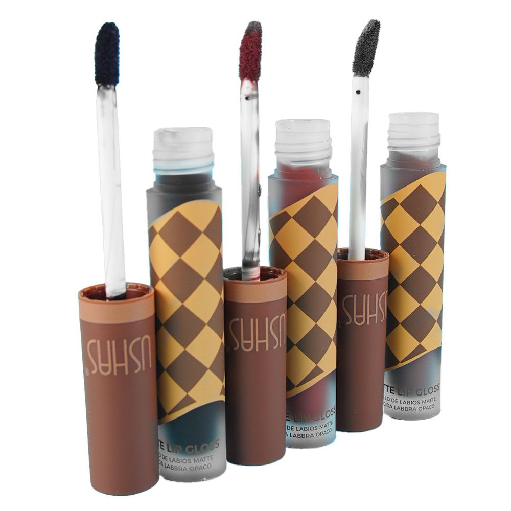set de labial mate líquido 3 tonos
