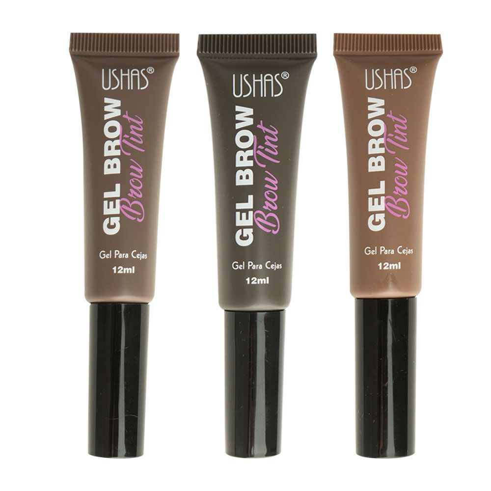 Gel Para Cejas - Ushas x12 gel fijador para cejas profesional