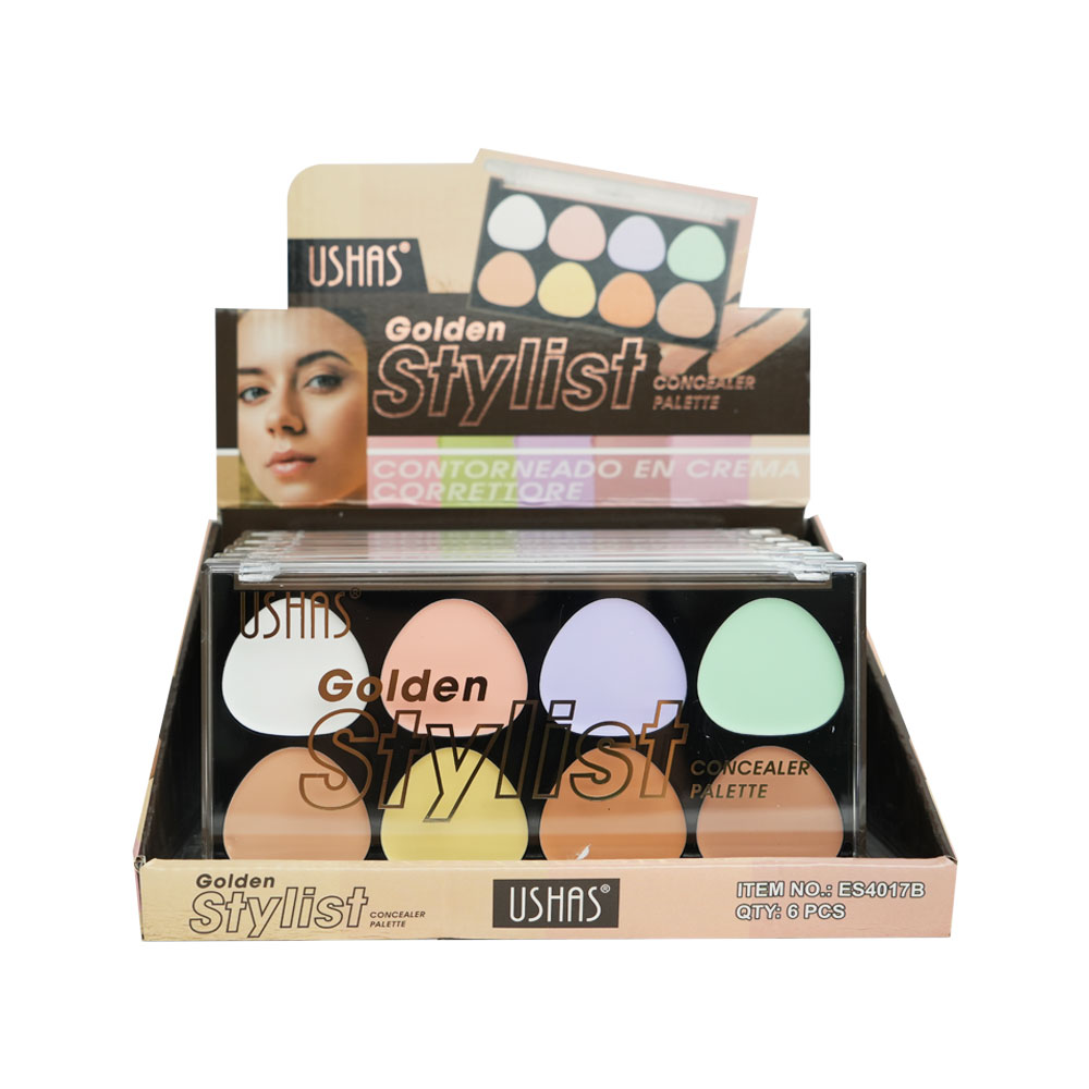 Paleta de Correctores y Contorno en Crema - Ushas paleta de correctores y contorno en crema