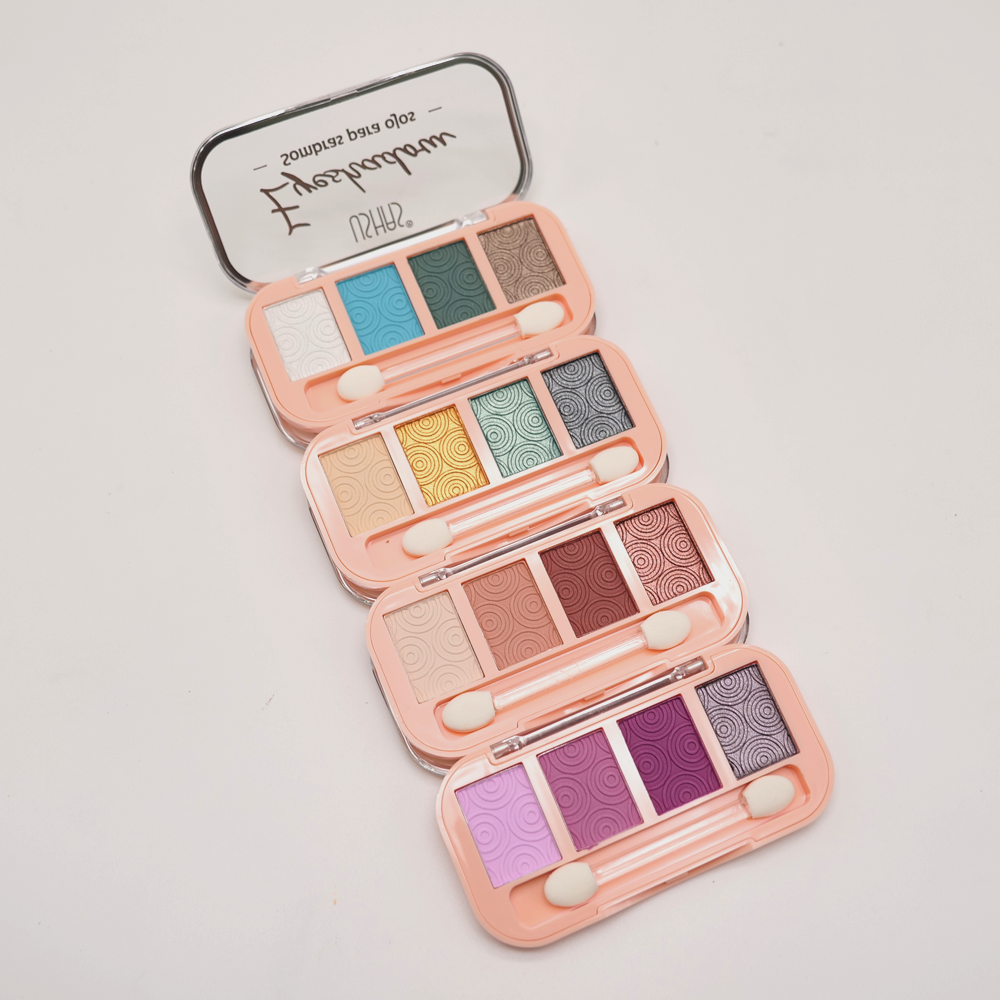 Paleta de Sombras Compacta - Ushas paleta de sombras compacta profesional