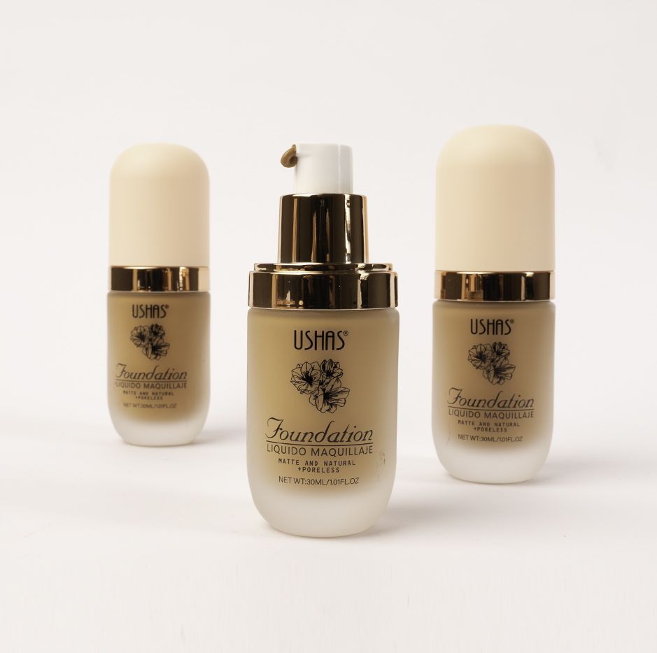 Base Líquida foundation - Ushas base líquida mate de larga duración