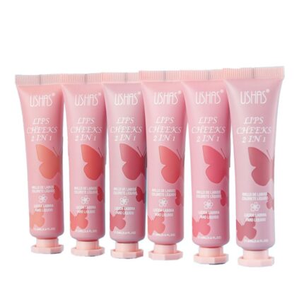 rubor y labial 2 en 1 profesional