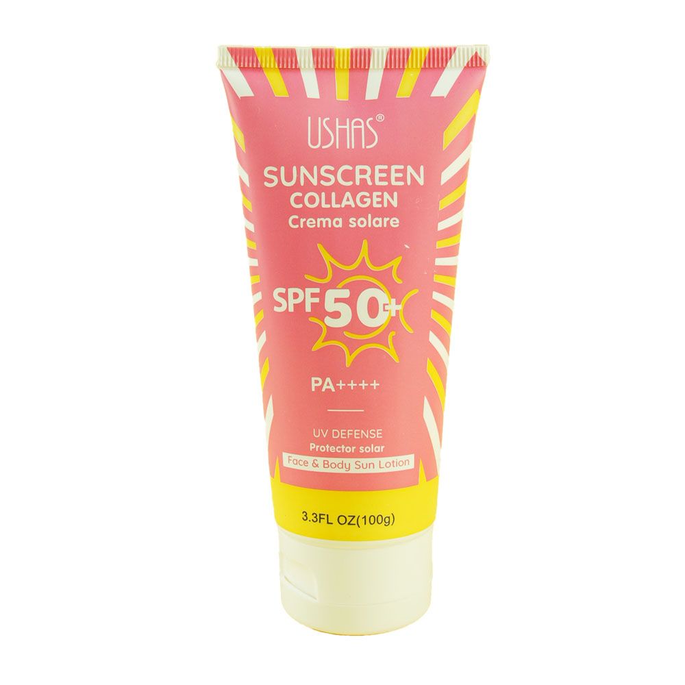 Protector Solar Colágeno SPF50+ - Ushas protector solar con colágeno spf50