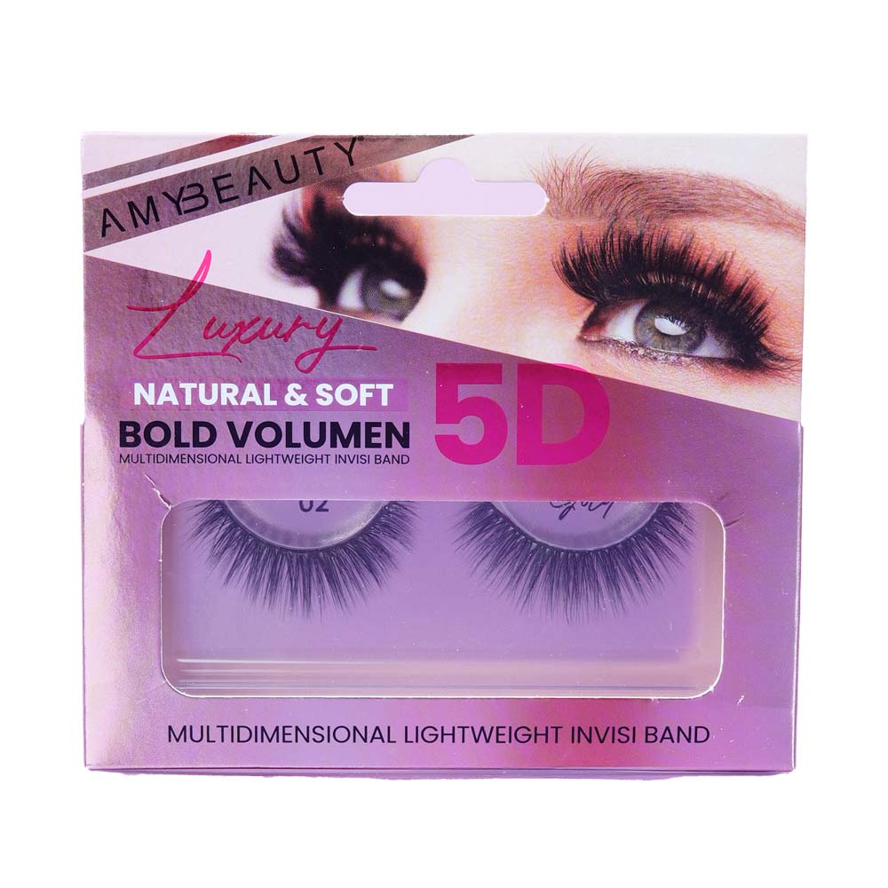 Pestañas bold volumen 5D - AmyBeauty pestañas postizas volumen 5D