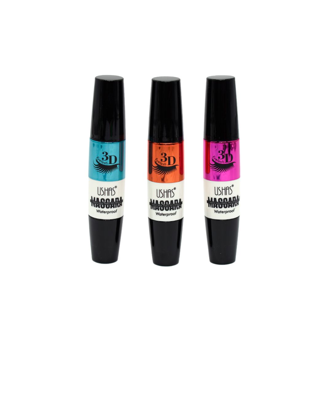 Máscara de pestañas negra - Ushas máscara de pestañas volumizadora negra