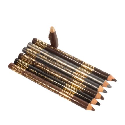 delineadores negros con sacapuntas