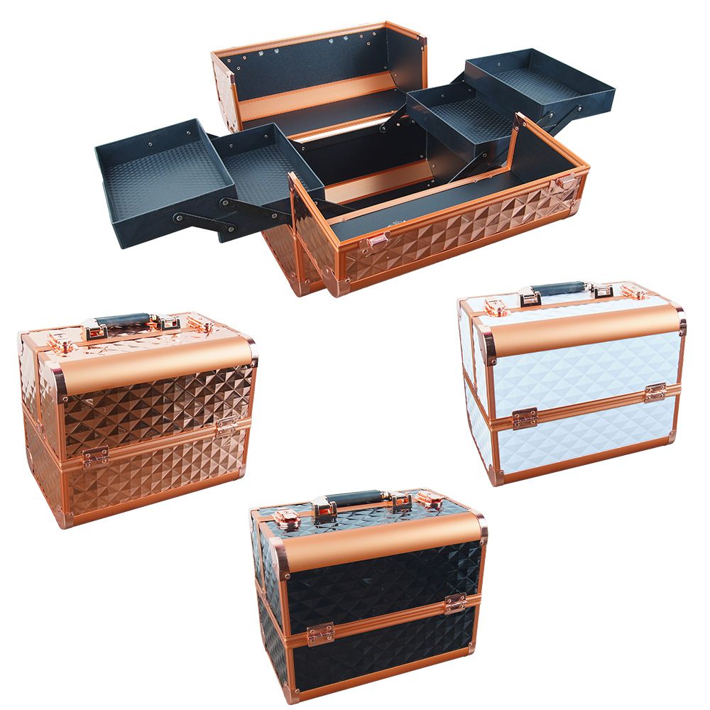 Neceser maleta cosmetiquera maleta organizadora de maquillaje profesional