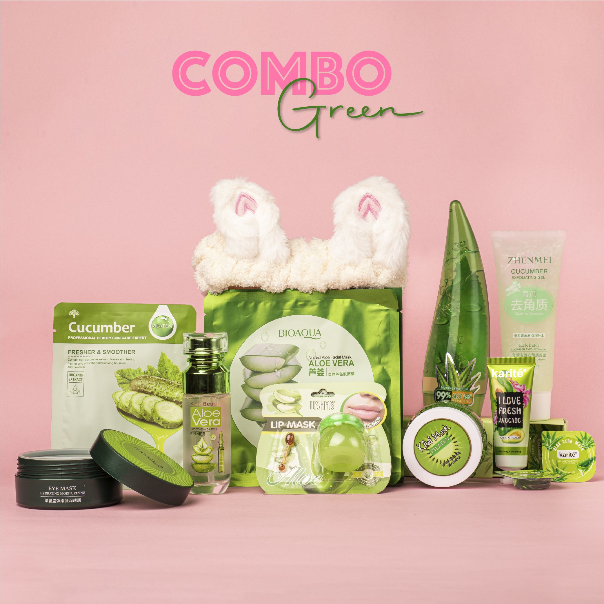 Combo Green kit maquillaje natural para mamás