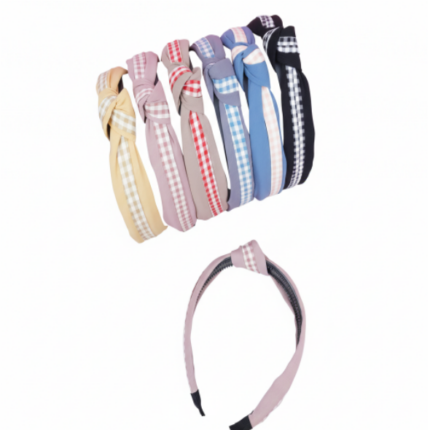 diadema de tela para cabello