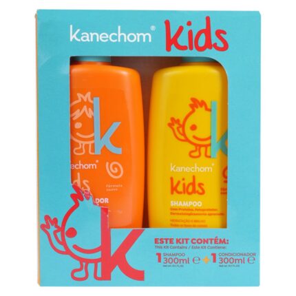 kit shampoo y acondicionador infantil hipoalergénico