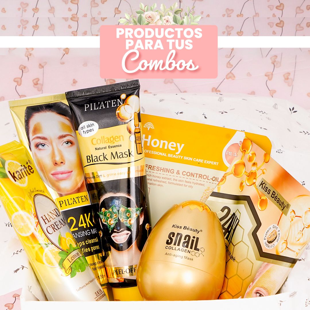 Combo yellow kit maquillaje amarillo profesional