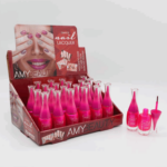 esmalte fucsia perlado duradero