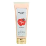 loción corporal hidratante con fragancia dulce