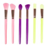 set de brochas de maquillaje profesional x6