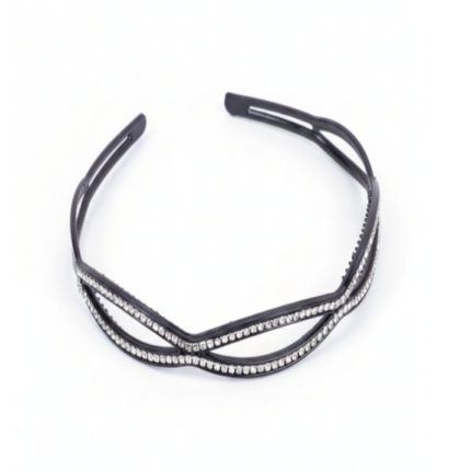 pack diademas negras con strass