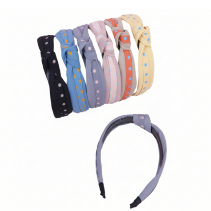 diadema de tela para cabello