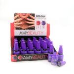 esmalte de uñas violeta de secado rápido