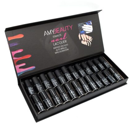 esmalte de uñas negro profesional