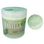 exfoliante corporal con vainilla y romero