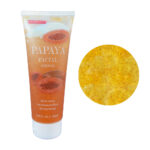 gel exfoliante facial con papaya